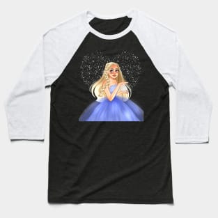 Winter Goddess Baseball T-Shirt